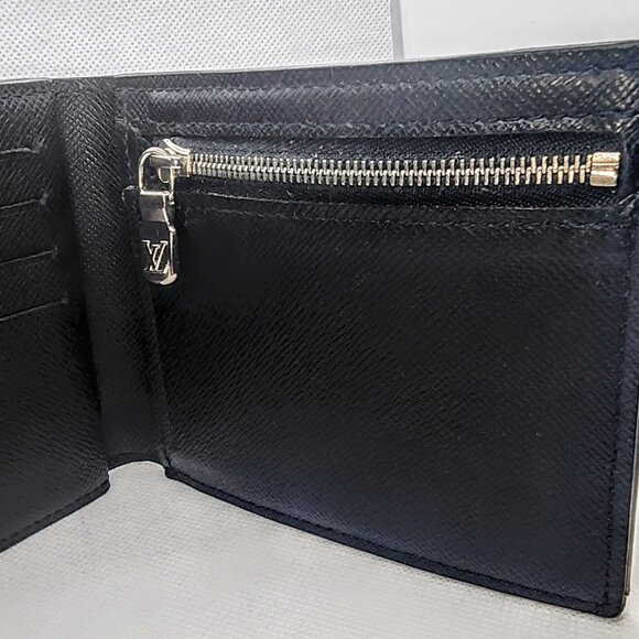 Louis Vuitton ~ Men's Multiple Damier Bifold Amerigo Wallet in Graphite - Picture 13 of 13